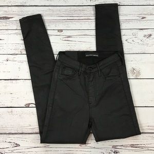 Zee Gee Why swizzle sticks coated jeans 27 NWT